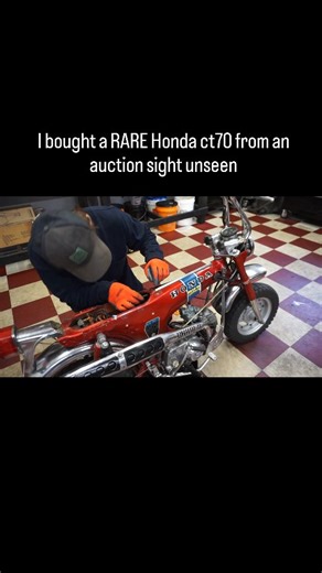 5K views · 260 reactions | I bought a rare Honda ct70 from an auction sight unseen #honda #auction #rare | 2vintage | Facebook