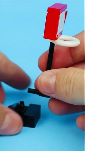 LEGO Basketball Hoop Tutorial 🏀