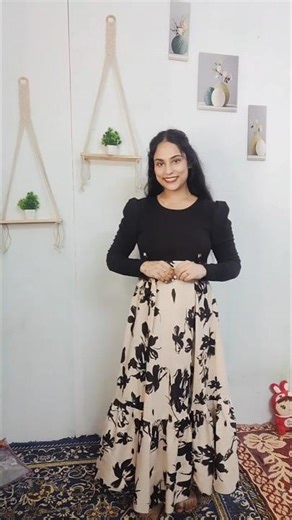 6 Modest Maxi Dress haul from meesho🎀 for Birthday💗 #haul #meesho #fashion #maxi #longfrock #shorts