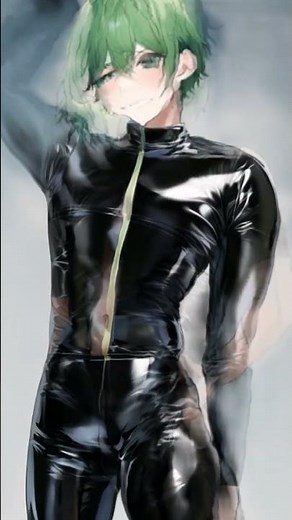 [TG TF] Latex At The Beach Tg |Male To Female| Transformation Animation | Gender Bender