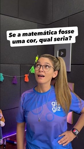 Se a Matemática fosse uma cor. Qual cor? Me: azul 🔵