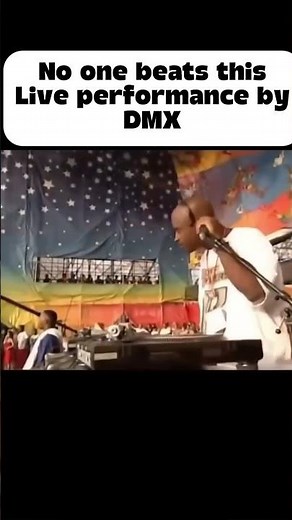 DMX the best live rap performer #dmx #liveperformance