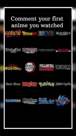 🌌 Which Anime Started YOUR Journey? || #anime #shorts #animeedit