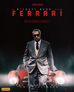 Adam Driver becomes FERRARI in cinemas January 4th. #walliscinemasnoarlunga #comingsoon #FerrariMovie | Wallis Cinemas Noarlunga