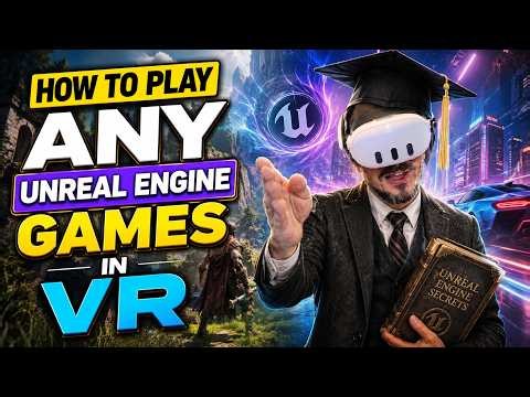 Play ANY Unreal Engine Game in VR (Quick and Easy Beginner Guide)