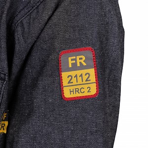 Flame Resistant Welding FR Shirt - 100% C - Light Weight - 7 oz (4X-Large, Black)