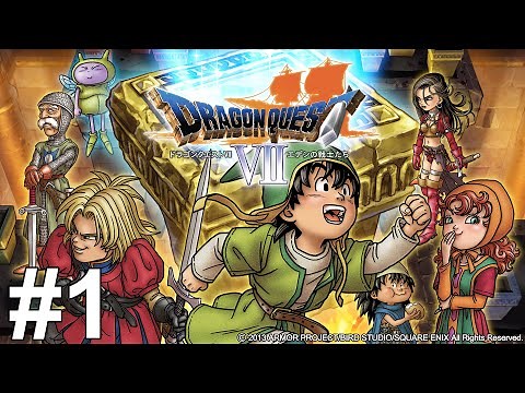 【ドラゴンクエスト7】全クリ目指して一気に攻略！やり込む！色褪せぬ神ゲー攻略Part1！Dragon Quest Ⅶ Full Gameplay【PS1/レトロゲー/DQ7】