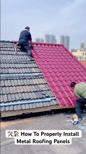 🛠️🏠 How To Properly Install Metal Roofing Panels