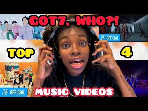 GOT7 REACTION | Top 4 Music Videos