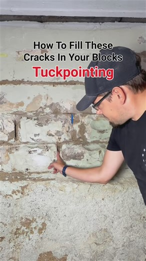 Brad Royce | Fixing this wet basement, before we start waterproofing from the inside though we need to do some tuck-pointing. That process is really... | Instagram