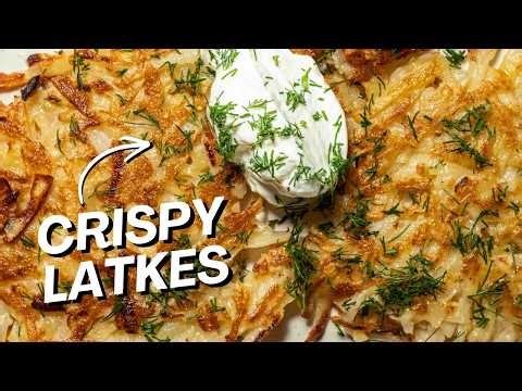 Crispy Potato Latkes | Simple & Easy Recipe
