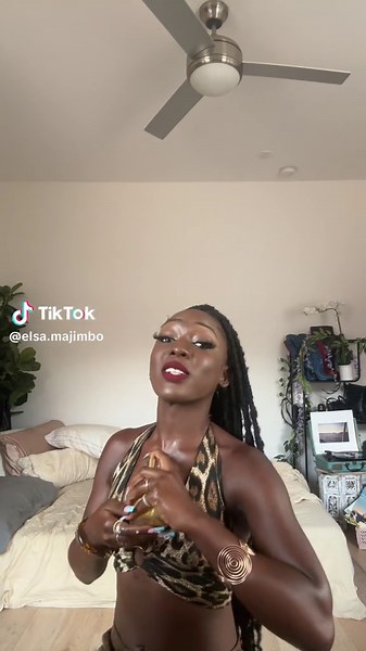 Elsa Majimbo on TikTok