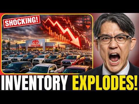 Toyota Inventory EXPLODES! 280,000 Unsold Cars Trigger Industry PANIC
