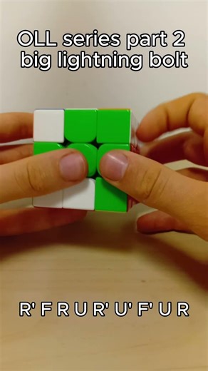 OLL 8/57 – Big Lightning Bolt 1 | Fast & Clean #cfop #rubikscube #speedcubing #howto #tutorial #oll