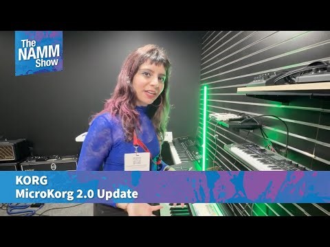 NAMM 2026: KORG: MicroKorg 2.0 Update