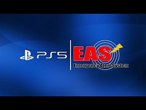 PS5 Emergency Alert System (EAS Mock)
