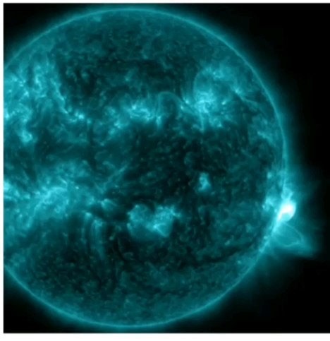 422 reactions · 54 shares | STRONGEST SOLAR FLARE OF THE CURRENT CYCLE: Yesterday, May 14th (1651 UT), sunspot AR3664 unleashed the strongest solar flare of the current solar cycle--an X8.7-category blast from beyond the sun's western limb. X marks the spot in this image from NASA's Solar Dynamics Observatory. Spaceweather | The Watchmen's Earth and Space connection | Facebook