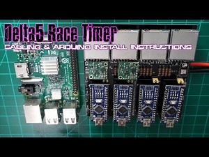 Delta5 Race Timer V2 for MultiGP & LiveTime - Cabling & Arduino Software Installation Instructions