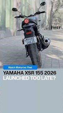 Yamaha XSR 155 2025 comprehensive first ride review | #MotorIncFirst