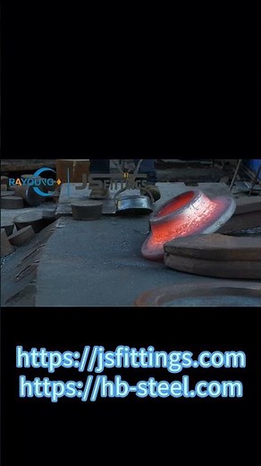 Incredible Power! 🔥 Watch the Intense Process of Forging a Steel Flange!