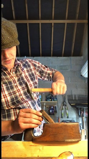 Restoring an Antique Wooden Smoothing Plane in Ireland