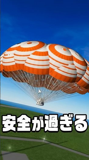If you have 100 parachutes, you can survive a rocket explosion.