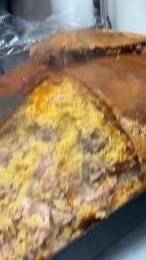 Lechona 📍 Colombia 🇨🇴 ⭐️ 4.5 Best Dishes in the World: https://www.tasteatlas.com/best/dishes Lechona is a traditional Colombian dish featuring a whole pig stuffed with onions, peas, fresh herbs, and spices, then slow-roasted until the meat is tender and full of flavor. Often served during festive occasions, one lechona can yield up to 100 portions — perfect for feeding a crowd. Video: @lechonalacolombiana | TasteAtlas