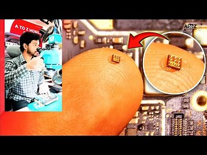 This Micro IC Is Smaller Than Your Fingertip — Watch How I Repair It! 🔧😲