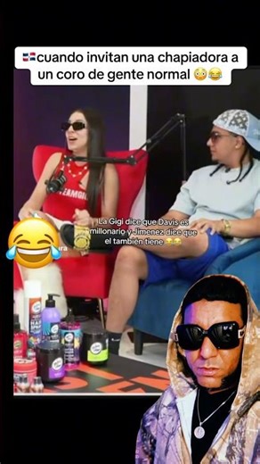 🇩🇴cuando invitan una chapiadora a normal 😳😂 #viral #alofoke #dominican #chapiadora #comedia