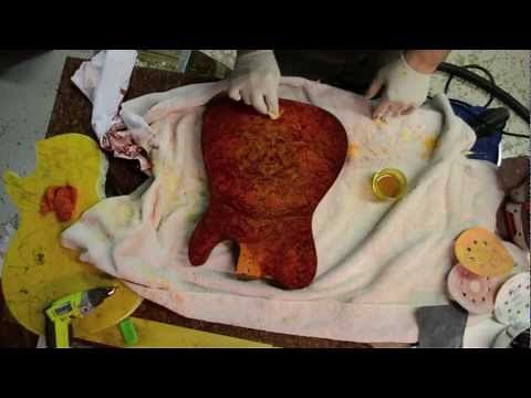 How to Orange/Nuclear Burst a tele guitar staining a Maple burl Custom Project PRS
