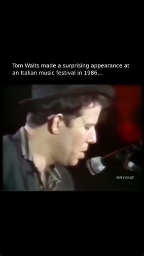 Tom Waits, inducted into the Hall of Fame in 2011, brought his distinctive theatricality to the