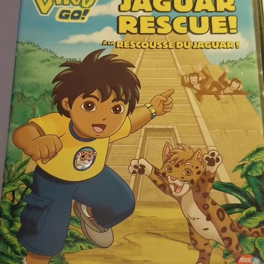 UNBOXING COVER Go Diego Go! Great Jaguar Rescue (Fs) Rated: PG Format: DVD