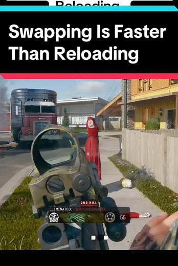 Swapping Weapons vs Reloading in Call of Duty