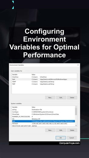 Configuring Environment Variables for Optimal Performance #ai #artificialintelligence Configuring