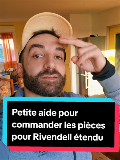 Aide pour Commander les Pièces de Rivendell Étendu