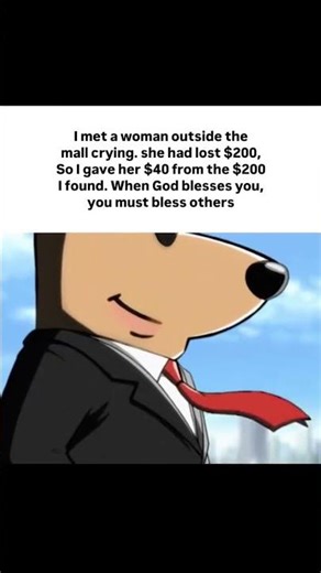 When God Blesses You… You Gotta Bless Others Too 🙏💀 #funnyshorts #comedymemes #pov #funny