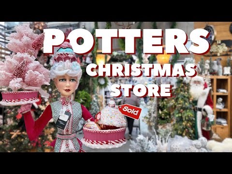 Inside Potters Christmas Store Surrey | The BIGGEST Christmas Store in Western Canada (Decor Tour!)