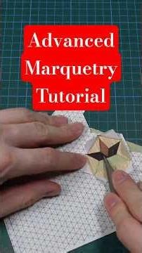 Advanced Veneer Marquetry Tutorial | Clean & Symmetrical Design #shorts #marquetry #tutorial #inlay