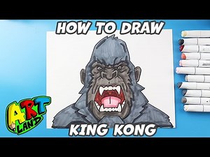 How to Draw King Kong l Kong Animated Series