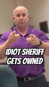 Idiot Sheriff Gets Put In His Place! Cops Get Owned! First Amendment Audit