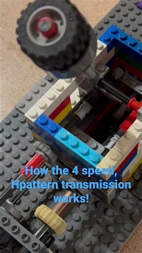 4 speed transmission, H pattern (How it works)
