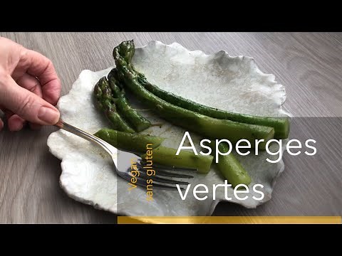 Green asparagus just like in a restaurant - green asparagus cooked better