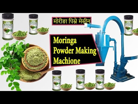 Moringa Powder Grinding Machine in Nepal | Start Your Health Factory with Bhagwati Machinery