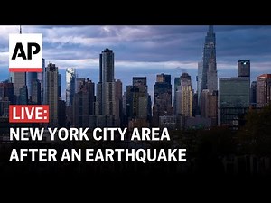 LIVE: View of New York City after magnitude 4.8 earthquake