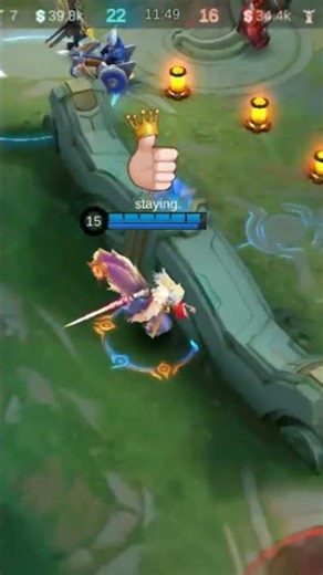 gamplay lance script kishin #mlbbcreatorcamp #mlbb #aeronshikii