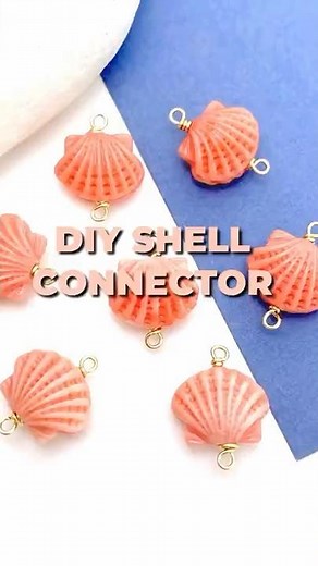 How to wire wrap Scallop Shell bead into a Connector | DIY Jewelry Tutorial #wirewrappingtutorial