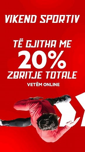22 reactions | VIKEND SPORTIV Te gjitha me 20% Zbritje totale VETEM ONLINE | MINIMAX | Facebook