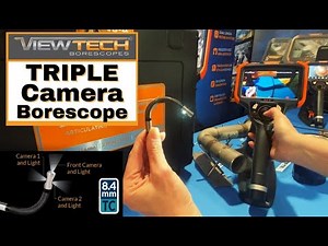 VJ-4 Triple Camera Industrial Inspection Video Borescope - ViewTech Borescopes - NDT Scopes