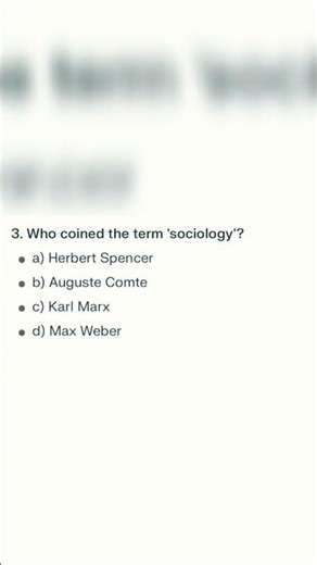Important Questions of Sociology Series