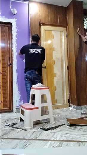 PVC Panel installation for Seepage Walls | How to install PVC panels | Wall Seepage Solution